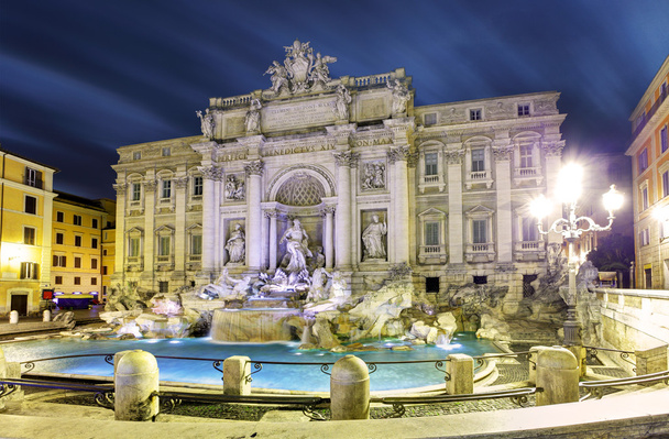 Rome, Italy - famous Trevi Fountain (Italian: Fontana di Trevi) - Photo, Image