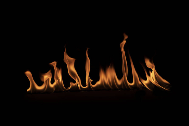 Absztrakt tűz láng textúra banner backgroun - Fotó, kép
