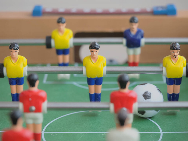 サッカーゲームテーブルプラスチックおもちゃスポーツ - 写真・画像