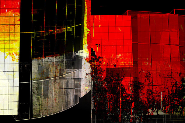 arquitectura moderna - composición abstracta
 - Foto, Imagen
