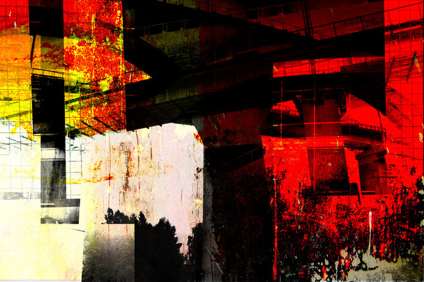 arquitectura moderna - composición abstracta
 - Foto, Imagen