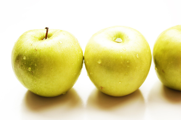 zielone jabłka - Zdjęcie, obraz