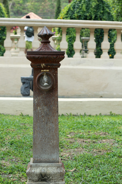 Antique faucets in the park - Photo, Image