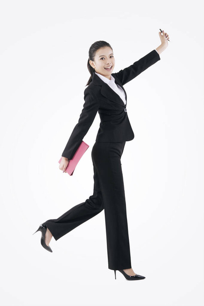 Walk in fashion business woman - Foto, afbeelding