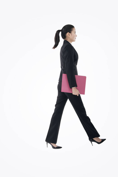 Walk in fashion business woman - Photo, Image