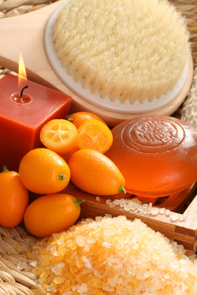 Kumquat bath - Photo, image