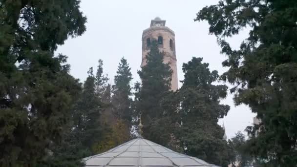 Türkiye 'deki Şanlıurfa Büyük Camii Minaresi' nin havadan görüşü - Video, Çekim