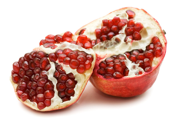 Pomegranate isolated on white background - Photo, image