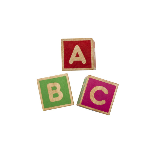 アルファベット ブロック abc - 写真・画像