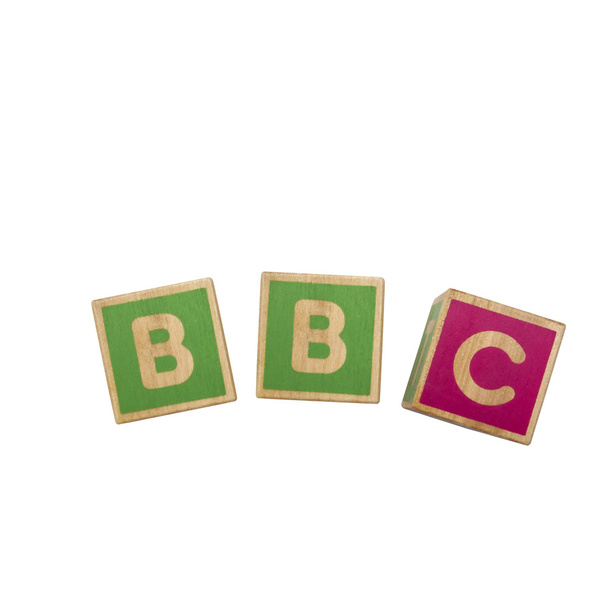 alfabet bloki bbc - Zdjęcie, obraz