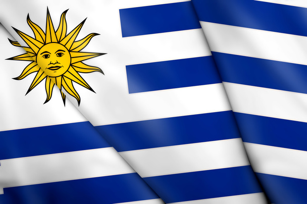 Vlajka Uruguaye  - Fotografie, Obrázek