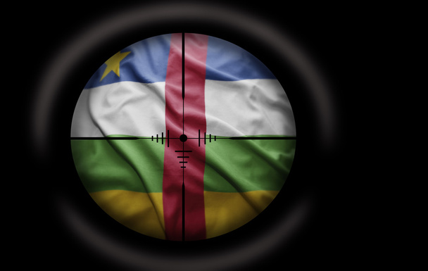 Orta Afrika Cumhuriyeti hedef - Fotoğraf, Görsel