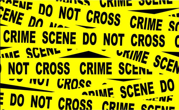 Crime Scene Tape - Vector, Image