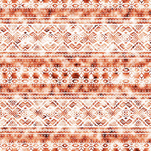 Modello kilim ikat geometrico con texture grunge - Foto, immagini