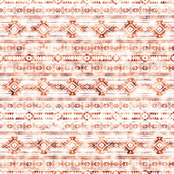 Geometrisches Kelimikat-Muster mit Grunge-Textur - Foto, Bild