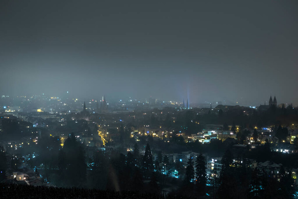 Neues Jahr in der Landeshauptstadt Wiesbaden, Deutschland, ein schönes Foto - Foto, Bild