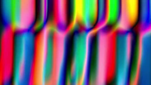 Niewyraźne abstrakcyjne kolorowe światła poruszające się rytmicznie - Materiał filmowy, wideo