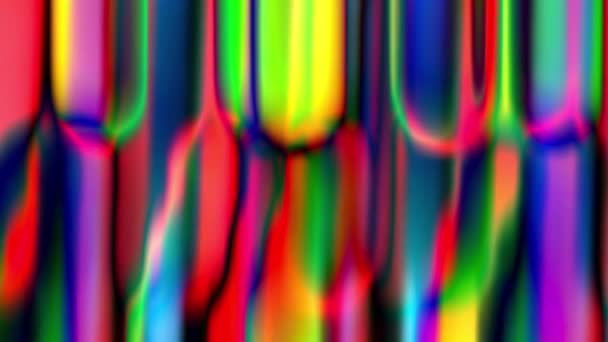 Wazig abstracte kleur lichten bewegen ritmisch - Video