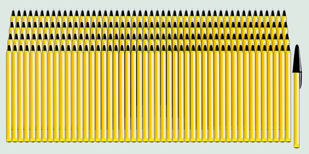 monde de stylo - Vecteur, image