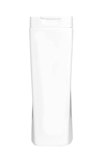 Recipiente de champô em branco no branco - Foto, Imagem