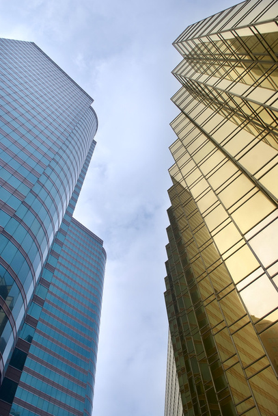 Moderne Wolkenkratzer in Hongkong - Foto, Bild