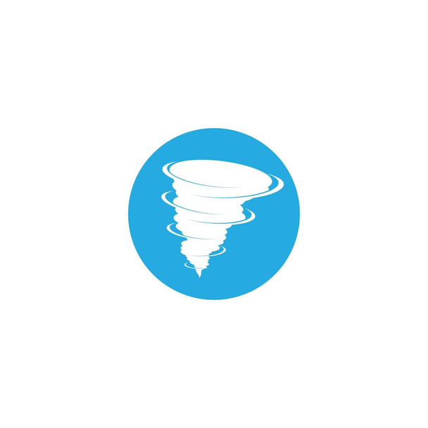 Tornado logo symbol vector illustration desig - Vector, Image