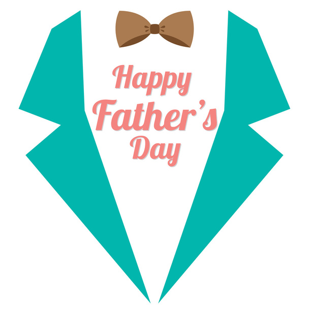 Happy Father's Day Vector Illustration  - Vector, Imagen