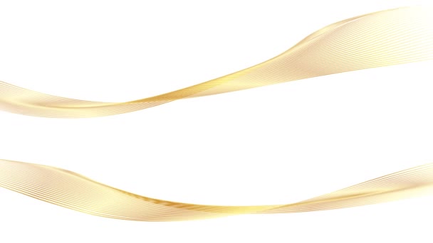 Zlatá kolébavá čára. Ilustrační video materiál  - Záběry, video