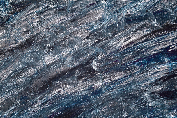 dark blue background texture. dark background for Wallpaper and space for text - Fotografie, Obrázek