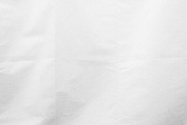 Grunge branco enrugado folha de vinil fundo, adequado para Mockup, pano de fundo e modelo. - Foto, Imagem