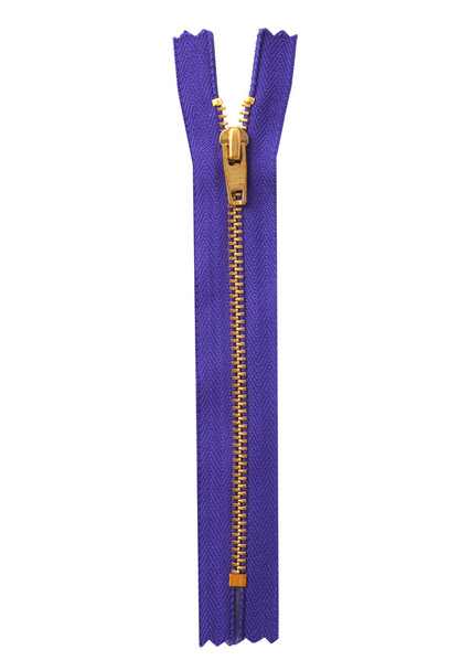 Purple zipper - Photo, Image