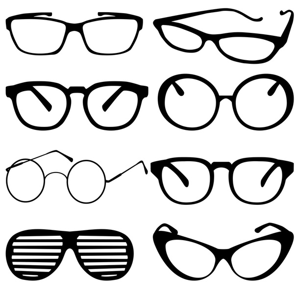 Glasses - Vector, Image