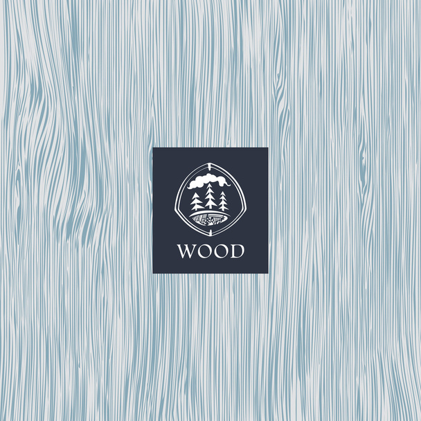 Vintage Holz Hintergrund - Vektor, Bild