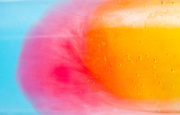 Closeup de xampu - Bolhas em fundo de xampu misto  - Foto, Imagem