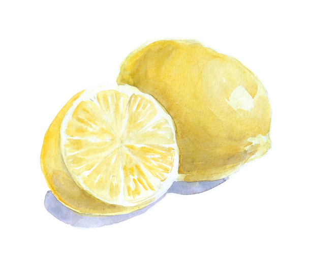 акварель лимони
 - Фото, зображення