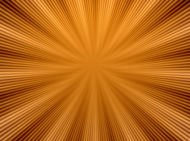 ακτίνες στην αφηρημένη πορτοκαλί χρυσό σύμπαν - Φωτογραφία, εικόνα