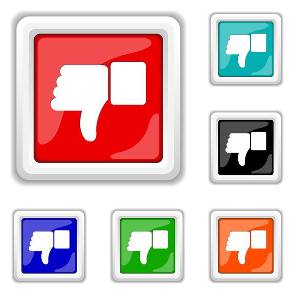 Thumb down icon - Vector, Image