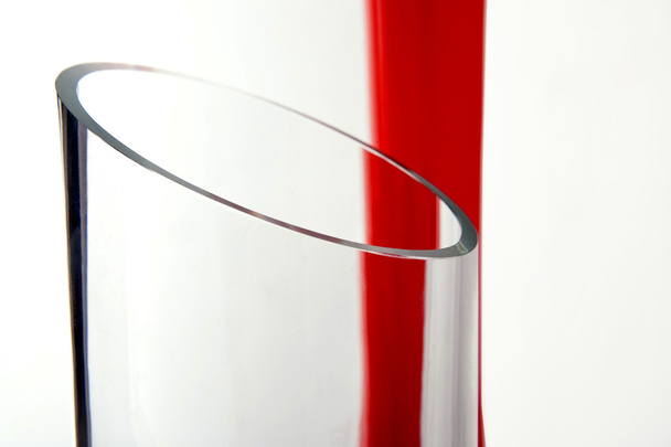 abstrakte Komposition aus Glas - Foto, Bild