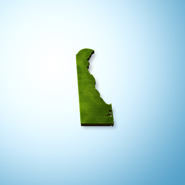 Χάρτης του Delaware - Φωτογραφία, εικόνα