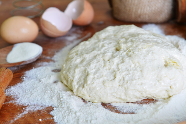 Yeast dough - Fotoğraf, Görsel