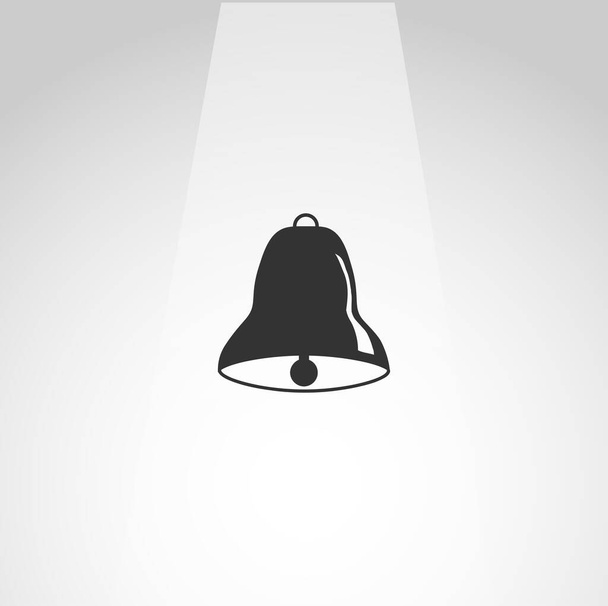 Ícone vetorial Bell, Ícone isolado simples Bell - Vetor, Imagem