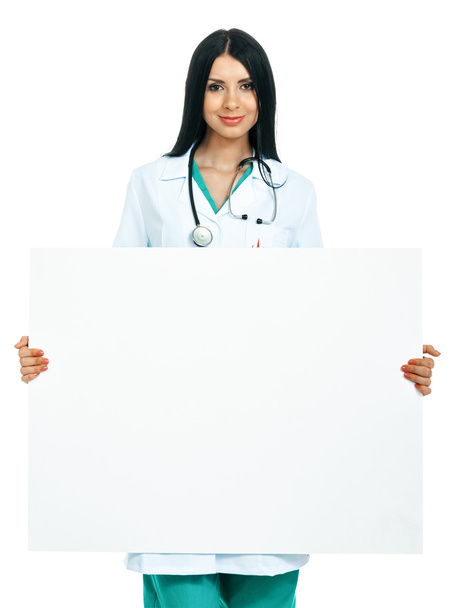 doctor with a board - Photo, Image