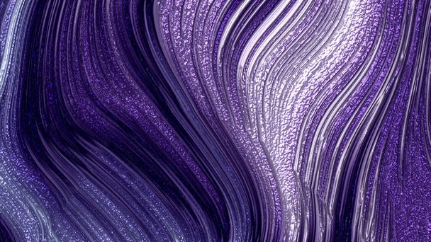Ondas violeta púrpura con fondo de textura de lujo. Ilustración abstracta 3d, representación 3d. - Foto, imagen