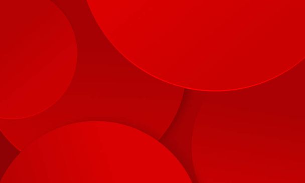 Körök piros textúra háttér. Egyszerű modern design használata karácsony és Valentin nap koncepció.  - Fotó, kép
