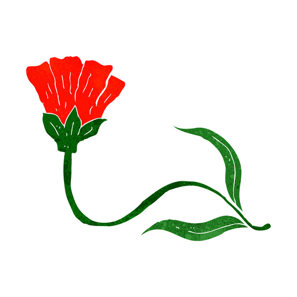 мультфільм квітка
 - Вектор, зображення