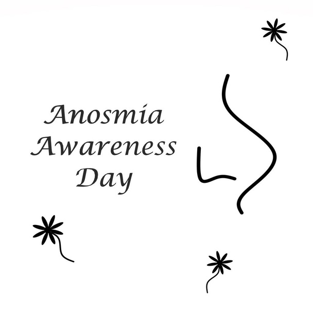 Anosmia Awareness Day banner, Anosmia logo - Photo, Image