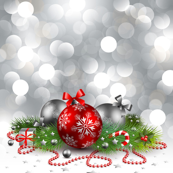 Christmas background - Vector, Imagen