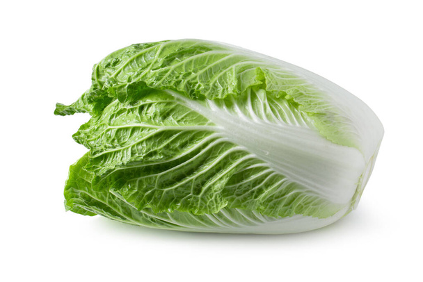 Fresh chinese cabbage isolated on a white background. - Foto, Imagen