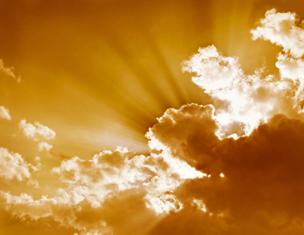 Rayos de sol. tonificación
 - Foto, imagen