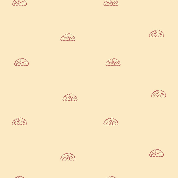 bezešvé pozadí: cloud - Vektor, obrázek